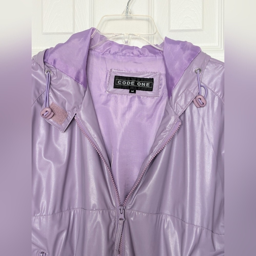 Women's (Medium)Waterproof Hooded Trench/Spring/Summer/Rain/Fall Coat/Jacket - Picture 3 of 16